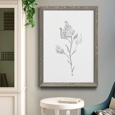 " FLORAL SKETCH I "