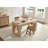 Farmhouse Rectangular Dining Table for 4-6