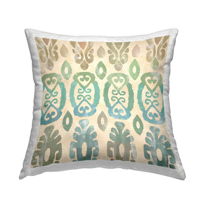 Ikat Outdoor Throw Pillow