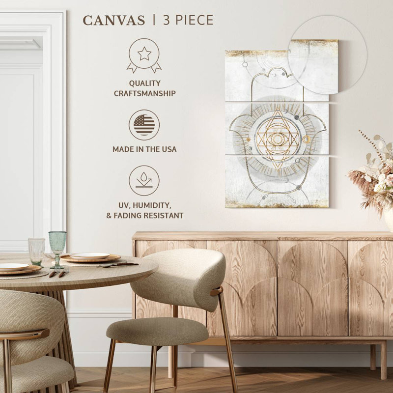 Kerrick Gold Hamsa I