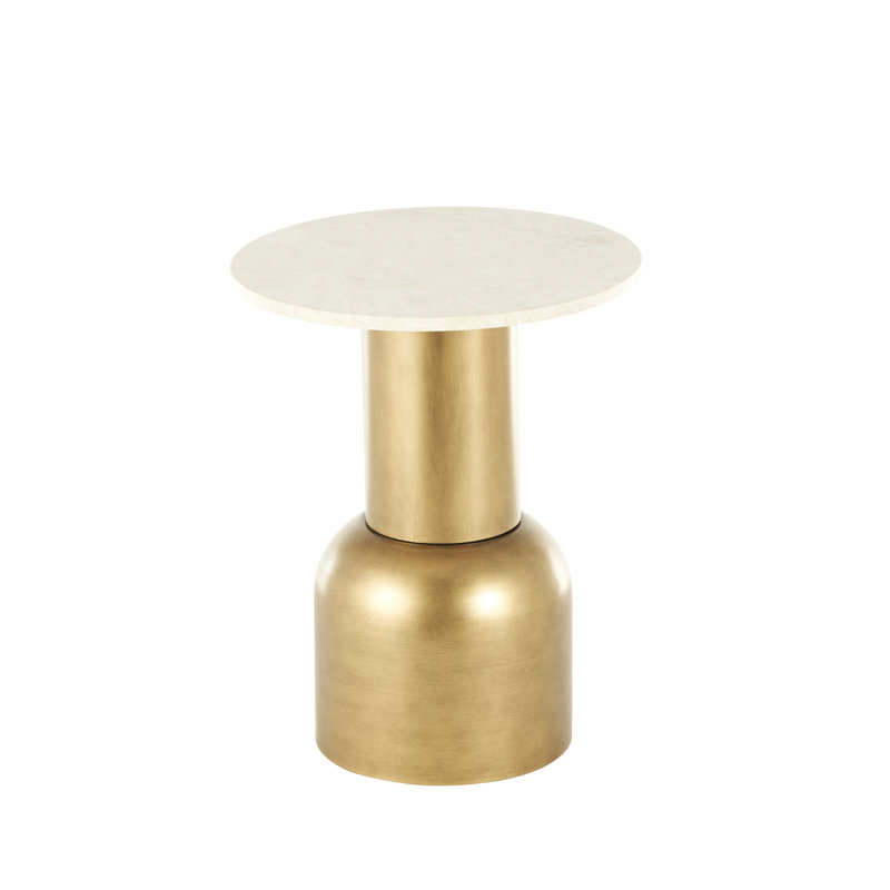 Table d'appoint en métal Yest