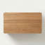 Table basse avec rangement en chêne massif 47 po MCM-1267755299-1273601635