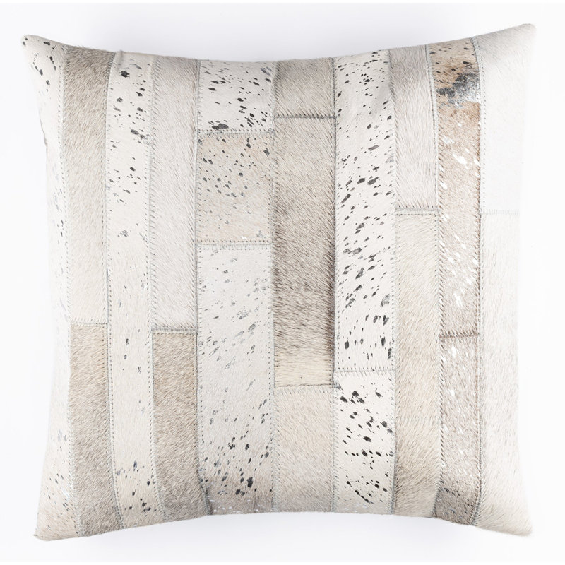 Coussin en peau de vache, Single, Square 18"