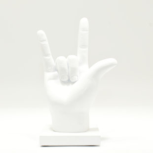 Adam & Friends Home Decor I Love You Sculpture | 1-Piece