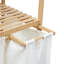 Rangement en bambou pour panier à linge-128582363