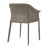 Bannister Upholstered Recycled Leather Dining Armchair-396856656-396856657