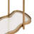 Curventi Decorative Three-Tier Wavy Wall Shelf
