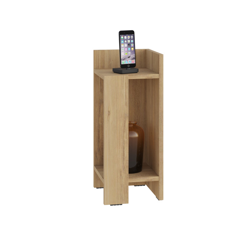 Lochlan Bedside Table, Right Orientation, Oak