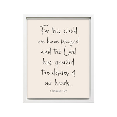 For This Child