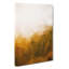 Golden Sun Over The Forest In Abstract - Wrapped Canvas Print-55314919