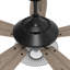 Ventilateur de plafond standard à 5 pales de 56 po avec télécommande et ensemble d'éclairage Mccurtain