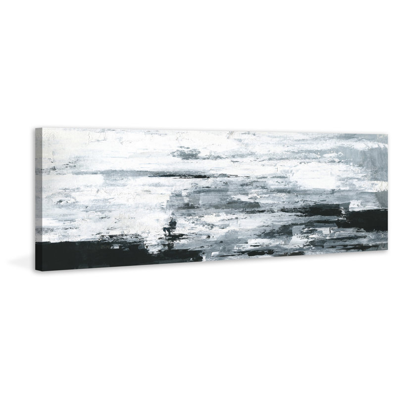 1 Piece Wrapped Canvas Painting, 25cm H x 76cm W