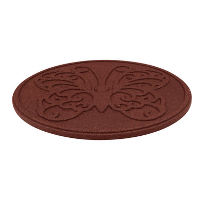 STEPPINGSTONE-BUTTERFLY Rubber Stepping Stone
