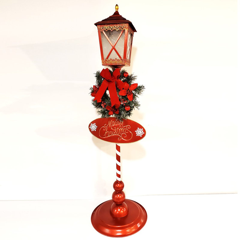 Lanterne solaire de Noël debout