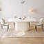 Ensemble de table de salle à manger 70 po avec 4 chaises pour la cuisine, le bar et le salon-68311165-68311167-98321439