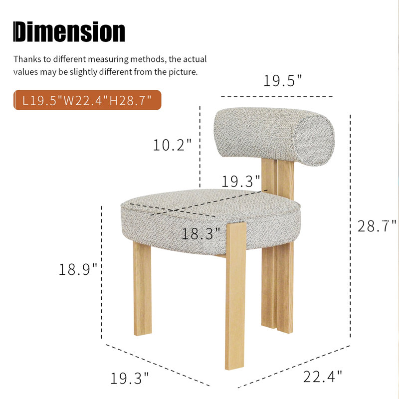 Chaise d'appoint rembourrée avec structure en métal, Gris