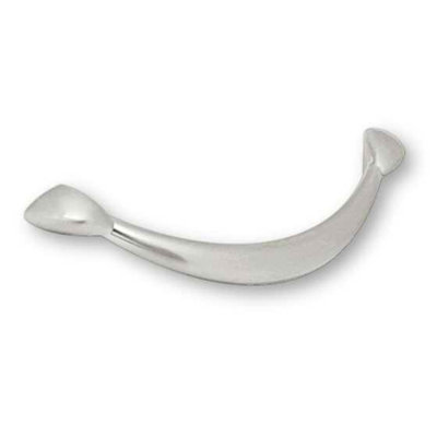 3-3/4" Smiley Pull Satin Nickel