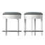 Tabouret de bar rotatif Krishay Forge-1340206271