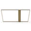 Counter Balance 69'' W Glass Console Table