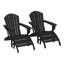 Chaise Adirondack en résine Geoff avec repose-pieds-1532368170