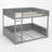 Queen Over Queen Bunk Bed With Storage And Charging Station-1916191664