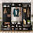 79.1"Wide Modern Hall Tree with Shoe Storage, 8 Cubbies, 7 Coat Hooks & Adjustable Shelf
