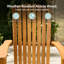Acacia Foldable Outdoor Adirondack Chair