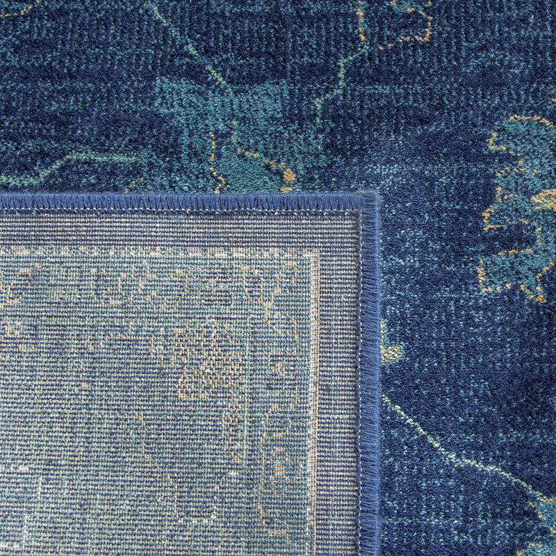 Purcellville Oriental Viscose Hand Woven Area Rug, Rectangle 122 x 183 cm
