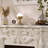 White Solid + Manufactured Wood Electric Fireplace-1776341439