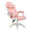 Pink High Back Gaming Chair