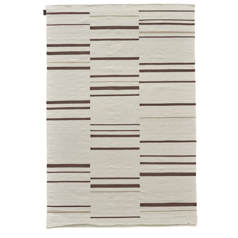 Hazara Striped Wool Hand Woven 170cm X 240cm Area Rug