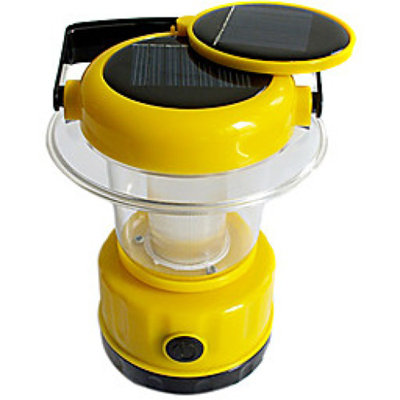 6.25'' Solar Powered Integrated LED Camping Lantern