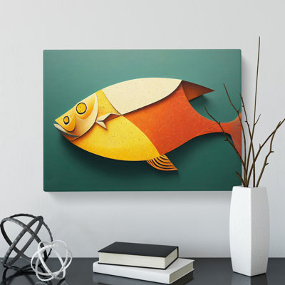 Painted Fish Vol.4 - Wrapped Canvas