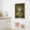 Reproduction d'art sur toile encadrée - Illustration vintage de paysage pour le décor du salon