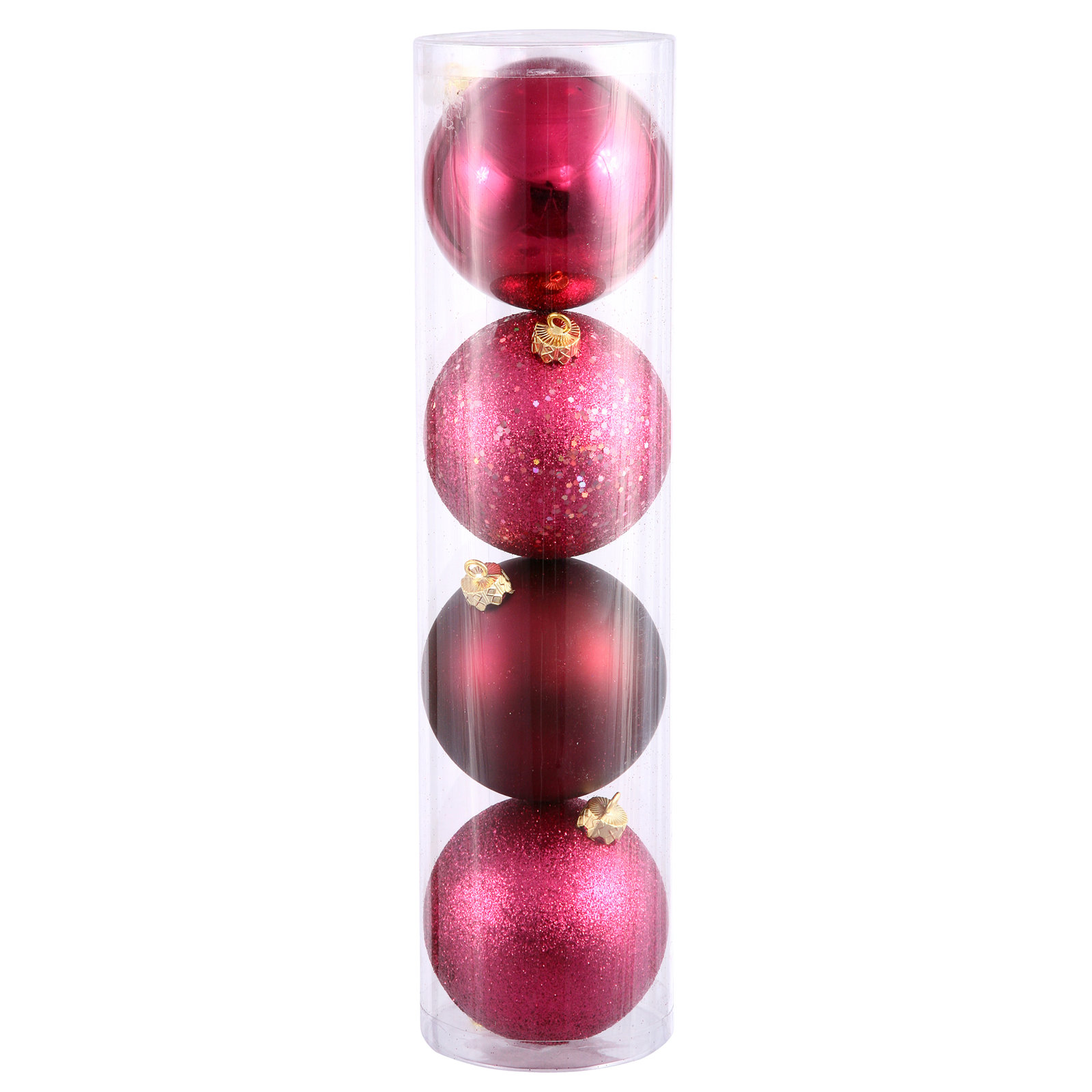 Shatterproof Bauble, 8", Wine