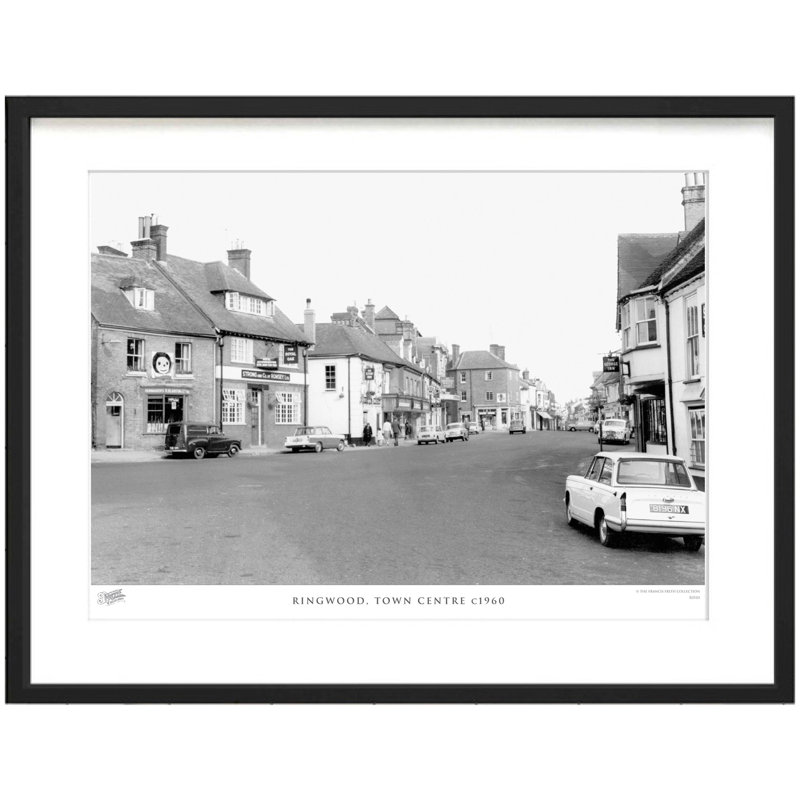 Ringwood, Town Centre C1960 by Francis Frith - Single Picture Frame Print, 45cm H x 60cm W x 2.3cm D