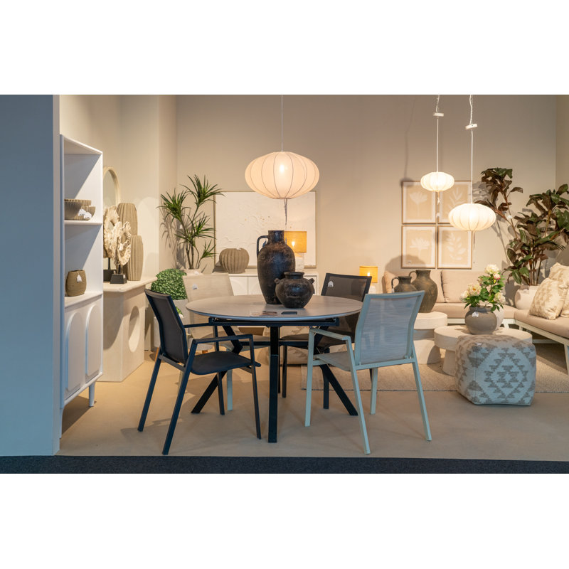 Patio Dining Armchair, Beige