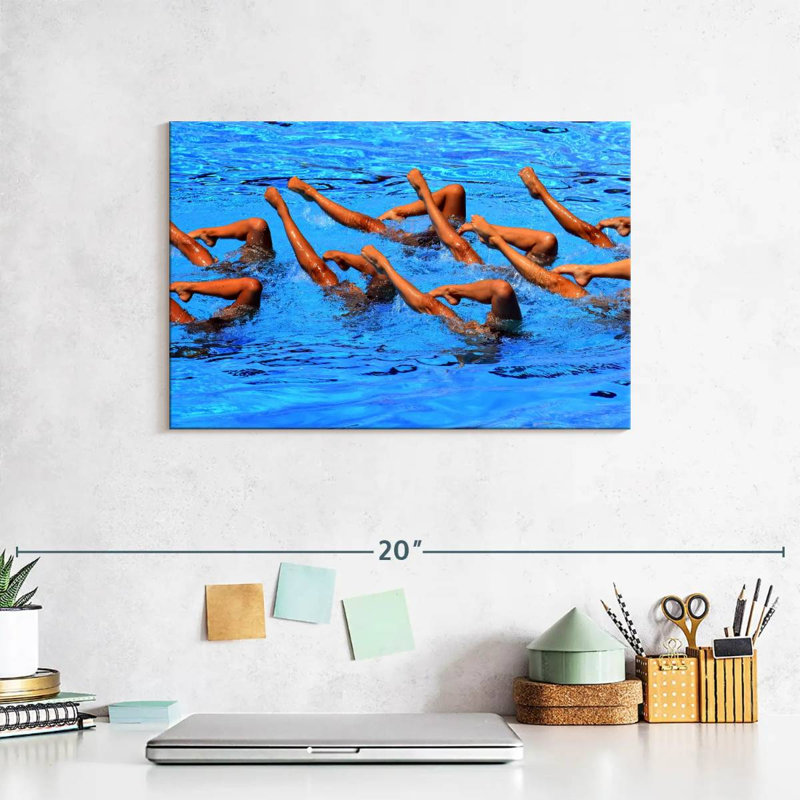 Sireci Synchronized Swimming Team, 8" H x 12" W