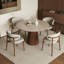 Table de salle à manger en noyer-1846844062