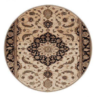 Machine Washable Persian Brown Area Rug