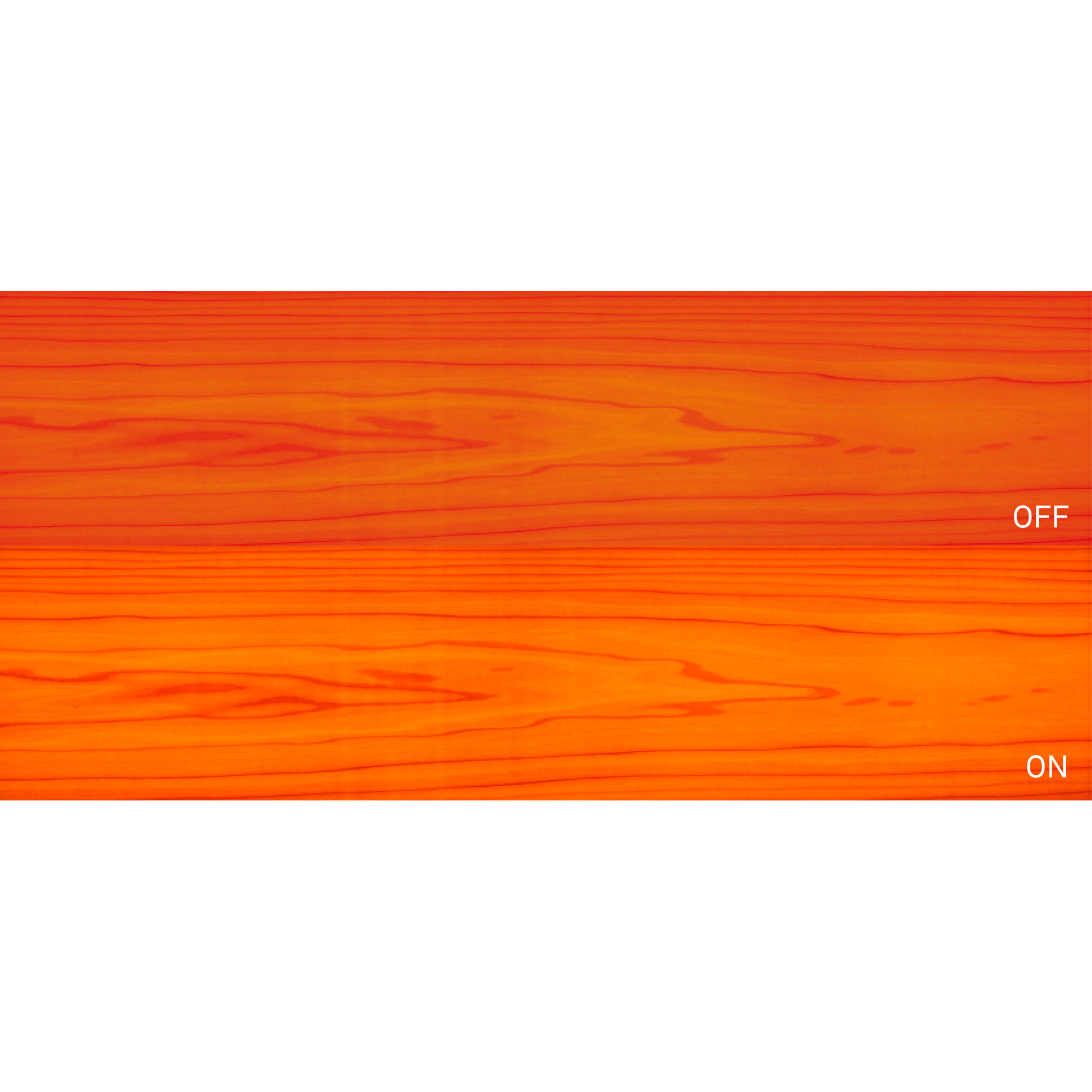 Single Light Dimmable Pendant, Orange, Matte White, 11" H x 18.1" W x 18.1" D