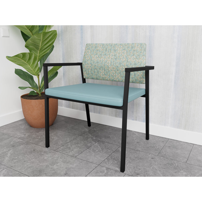 Fauteuil de réception Avon Rx, Noir, Vinyle kaléidoscope mousse / vinyle Sentry Channe