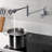 Kingston Brass Belknap Two-Handle 1-Hole Wall Mount Pot Filler Faucet-88082888