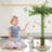 Tall 45 Inch Cat Scratching Post For Indoor Cats Adults, Durable Sisal Rope Cat Scratcher With Hanging Ball, Stable Base For Kittens And Medium To Large Cats, Encourage Exercise &  Healthy Claws