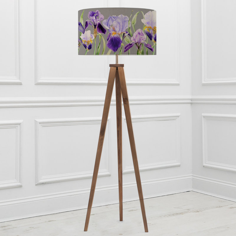 Elva 158cm Brown Tripod Floor Lamp