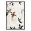 Abstract Birds 1 Matte Black (P83332)