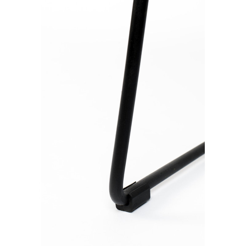 Tangle Solid Wood Counter & Bar Stool, Black, Bar Stool (30" Seat Height)