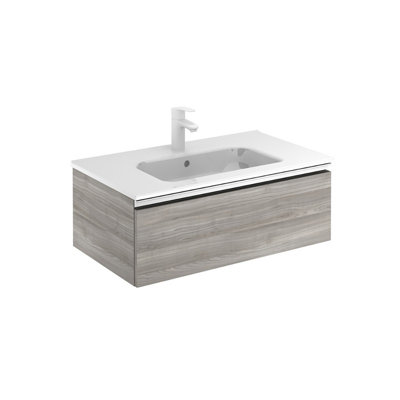 Rosswell 32'' Single Bathroom Vanity with Ceramic Top