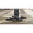 Exquisite Round Dining Table With Marble Top And Distressed Oak Base