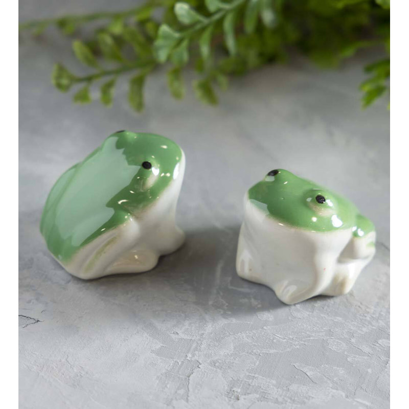 Mintun Whimsical Ceramic Floating Frogs